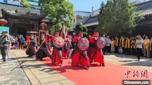 太原大关帝庙端出“文化大餐”邀民众品文赏武